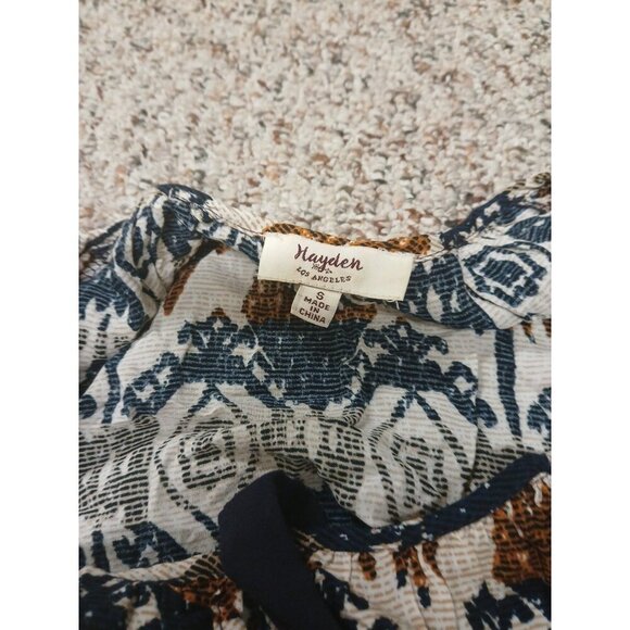 Hayden Los Angeles printed top size S - Picture 3 of 7